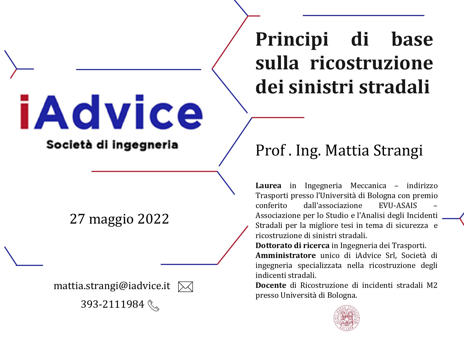 Ricostruzione cinematica